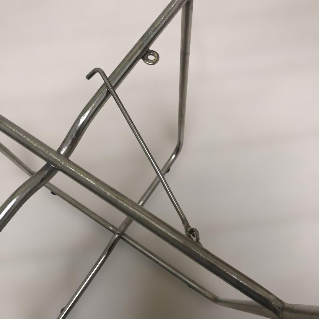 CLOVER アルミプランター　ウィズ　アイアンスタンド　H73シルバー