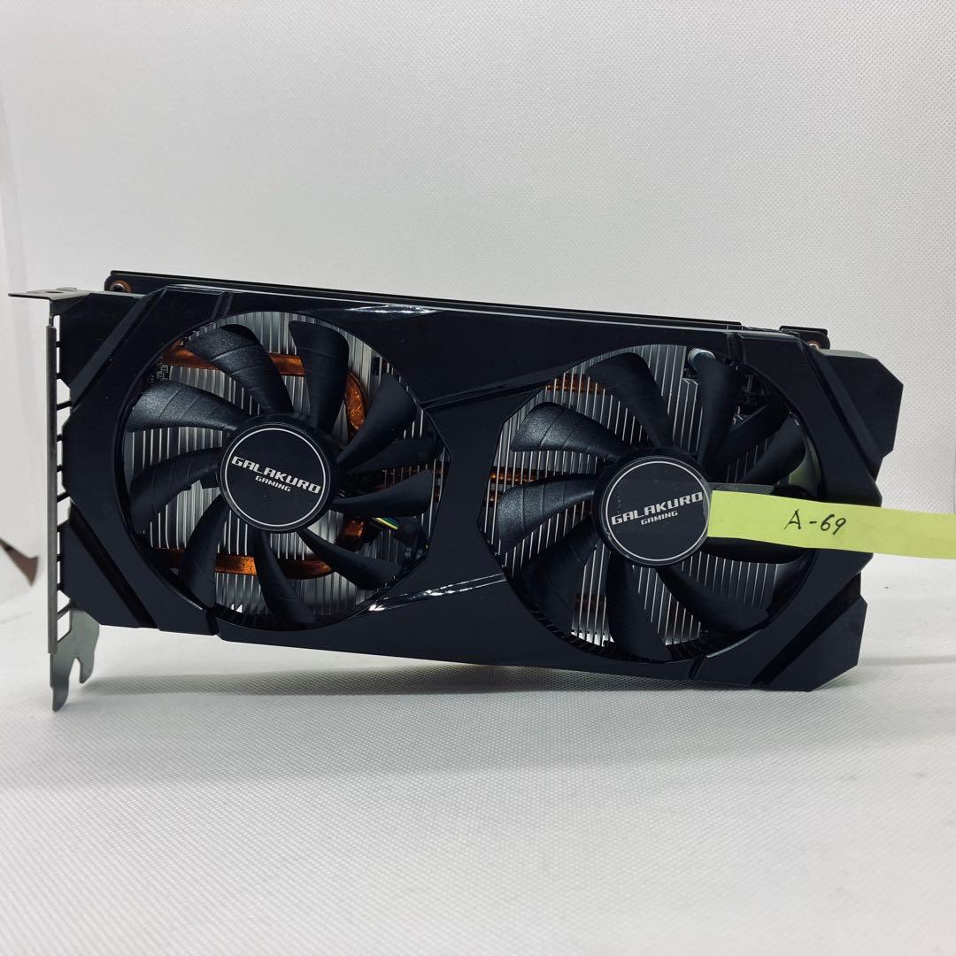 【ジャンク】玄人志向 GALAKURO GEFORCE GTX 1660 A69
