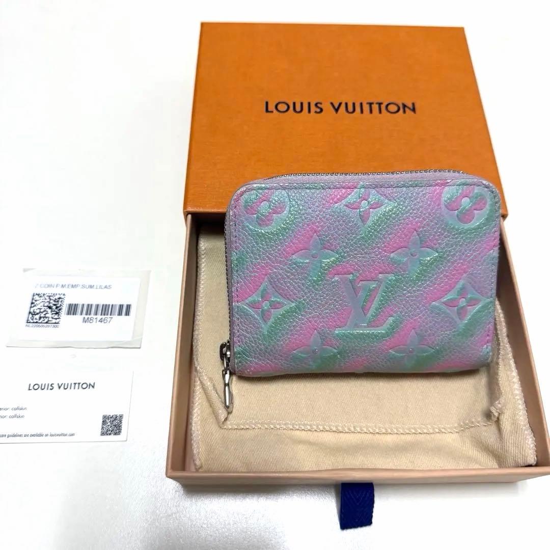 ルイヴィトン　ジッピーパース モノグラムアンプラント サマースターダスト