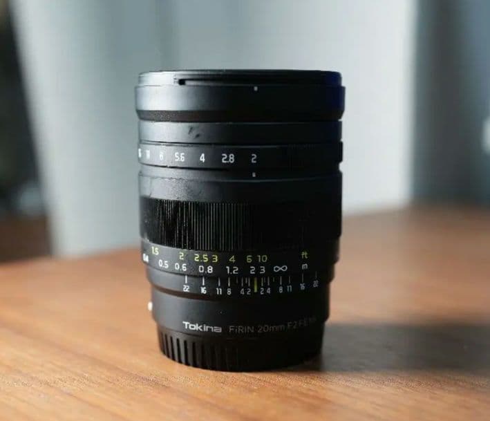 TOKINA FiRIN 20mm F2 FE MF(α Eマウント系)