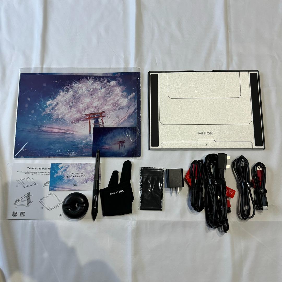 【ほぼ未使用】HUION Kamvas Pro 16 (2.5K) 豪華版