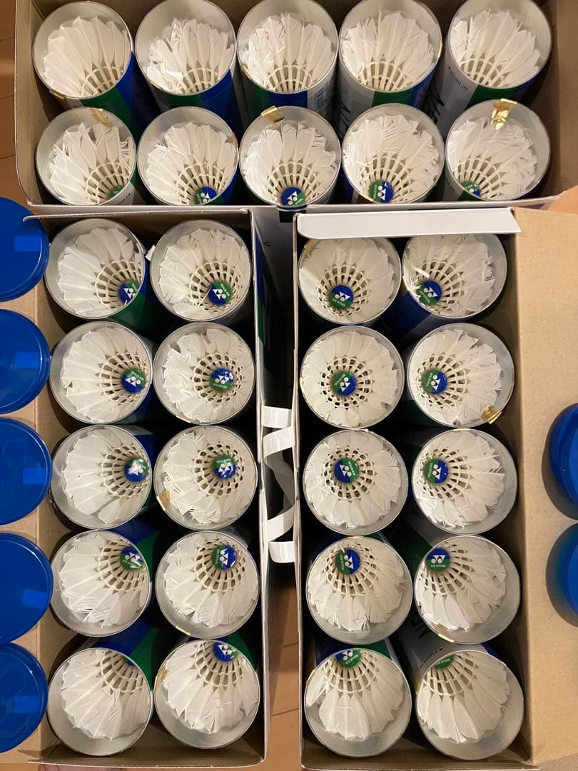 バドミントン ニューオフィシャルシャトル中古360個 YONEX