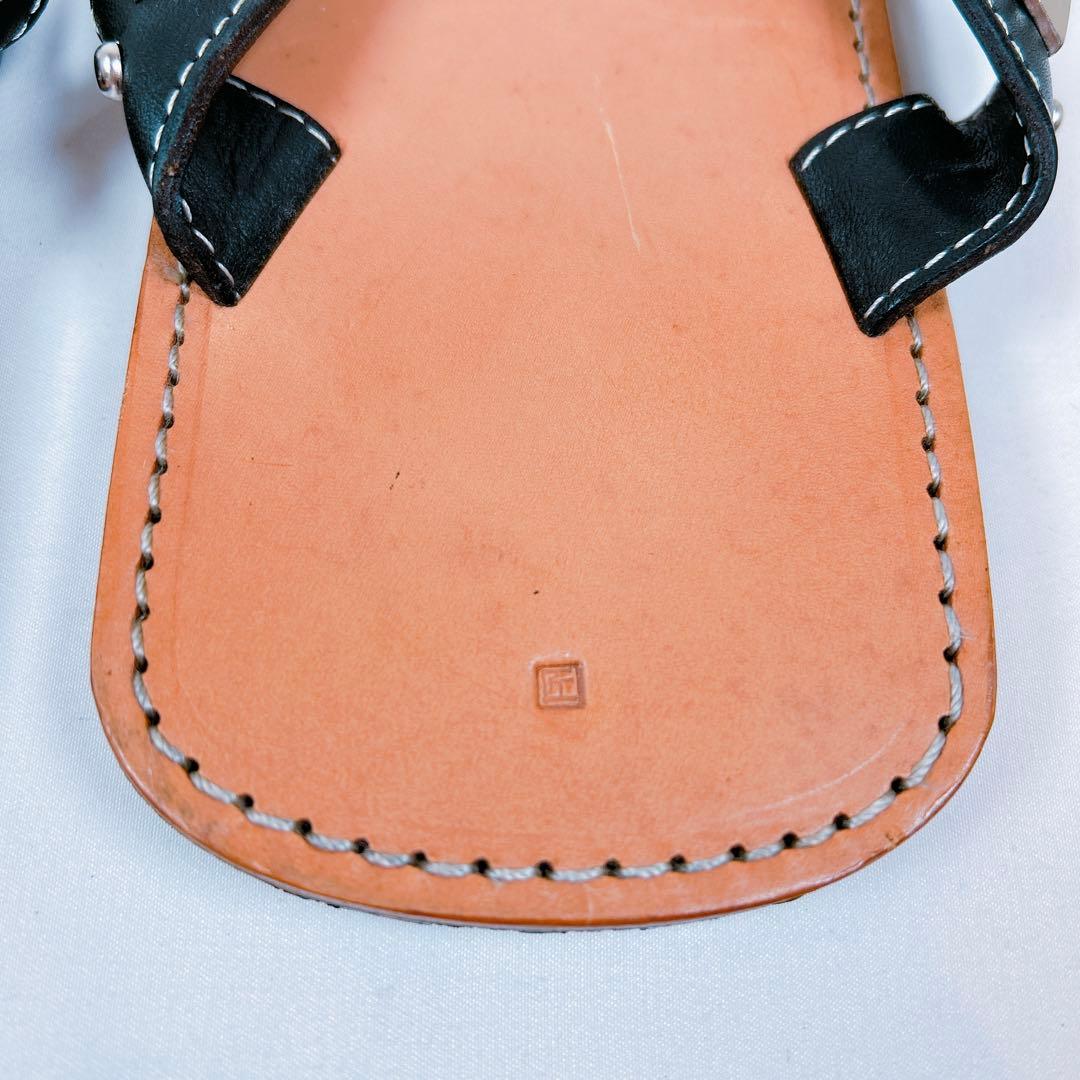 【新品未使用品】PHERROW'S 雪駄 フェローズ 匠 スタッズ