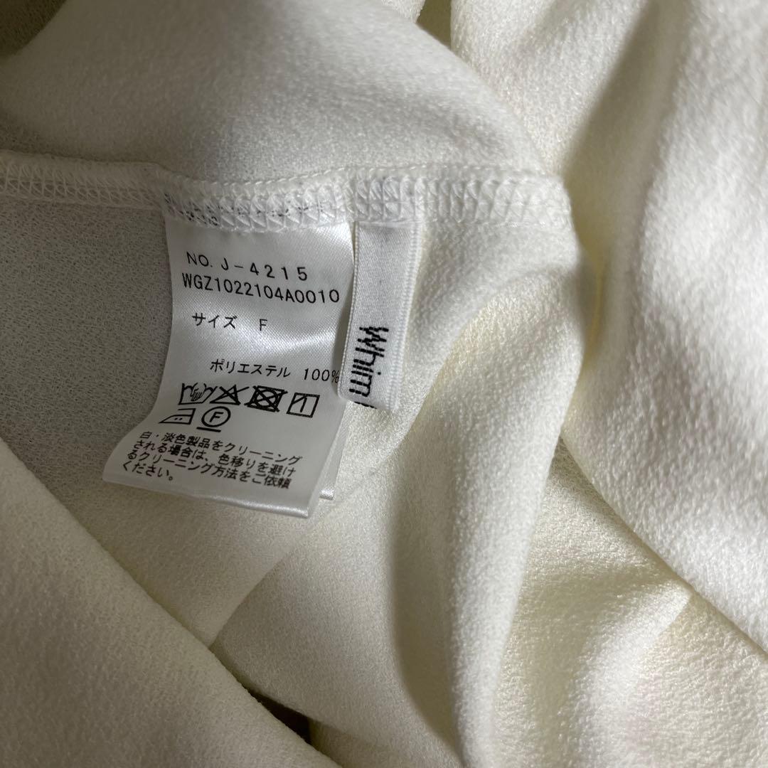 Whim Gazette（ウィム ガゼット）Vガゼットプルオーバー　フリーサイズ