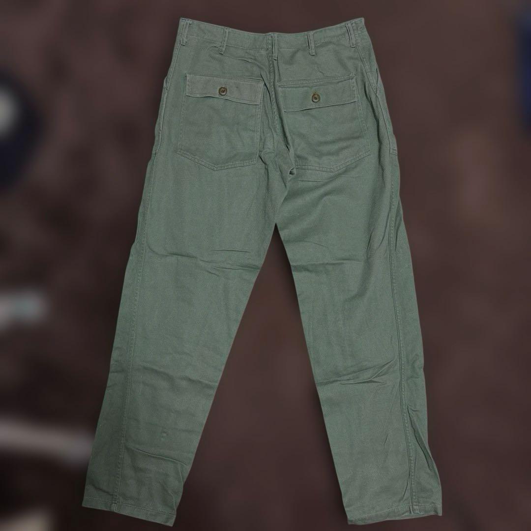 ベイカーパンツ　オリーブグリーン