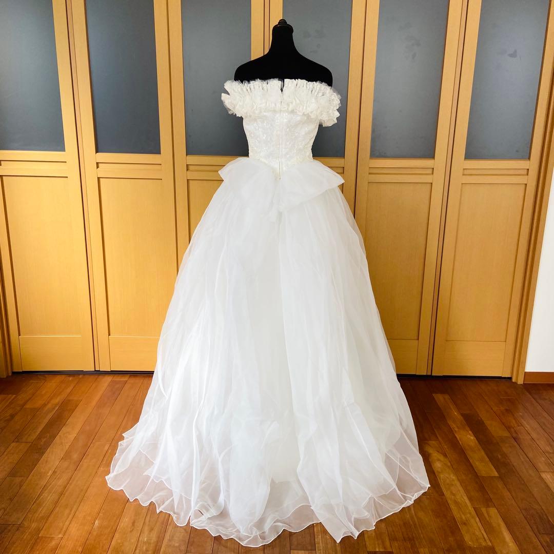 定価16万円✨Dress Black✨レース✨Aライン✨ウェディングドレス✨9号