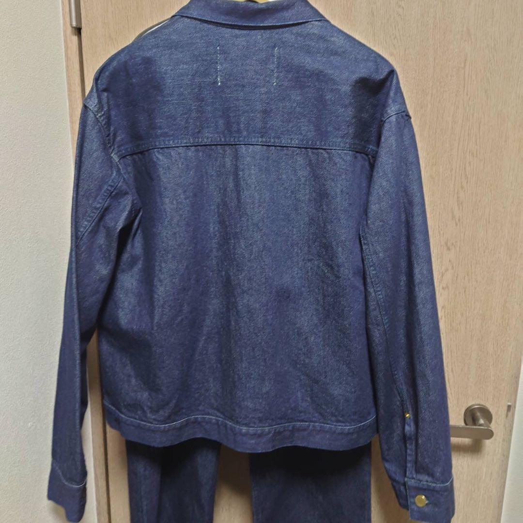 【新品早い者勝ち】CULLNI ダークネイビーデニムセットアップ　サイズ2