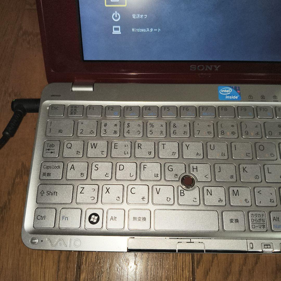 vaio VGN-P92KS　赤　カバー付