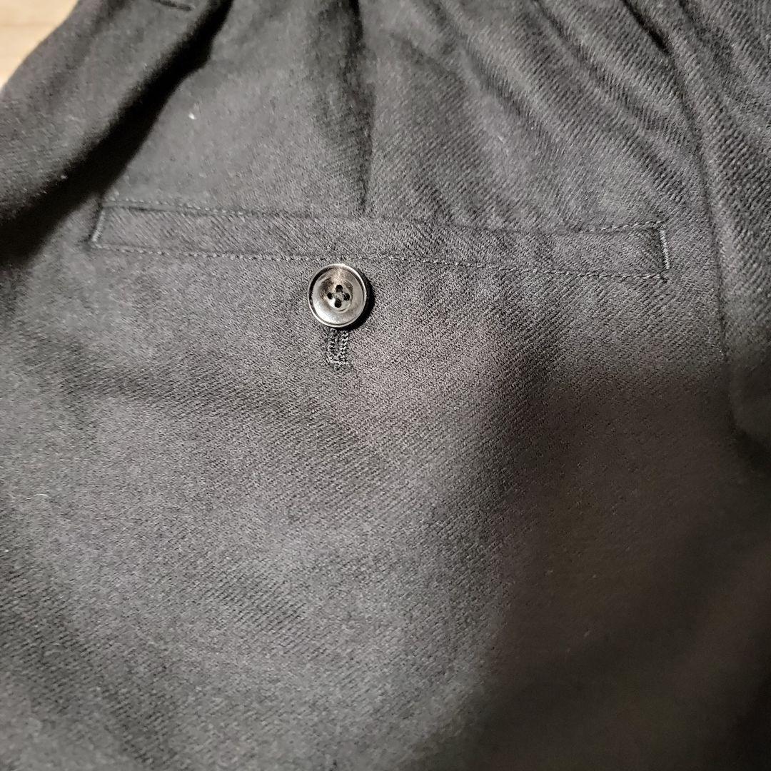 メゾンスペシャル　ワイドスラックス　デッドストックファブリック