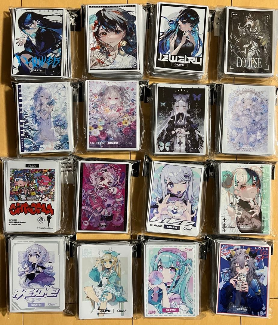 モ*リ様 グラッツ　GRATS スリーブまとめ売り