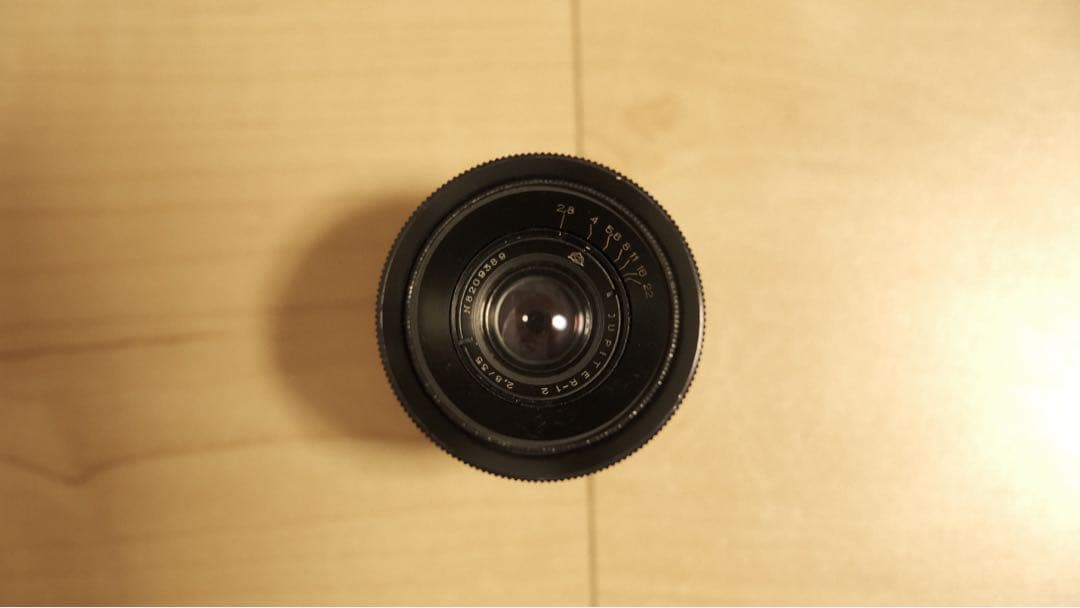 ロシア製Jupiter-12 2.8/35mm レンズ