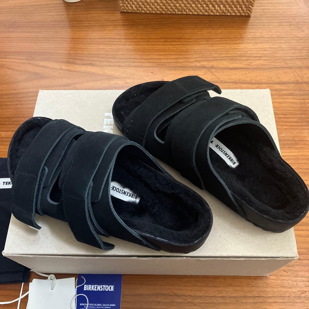 【試着のみ】BIRKENSTOCK×TEKLAビルケンシュトック37 Uji 黒