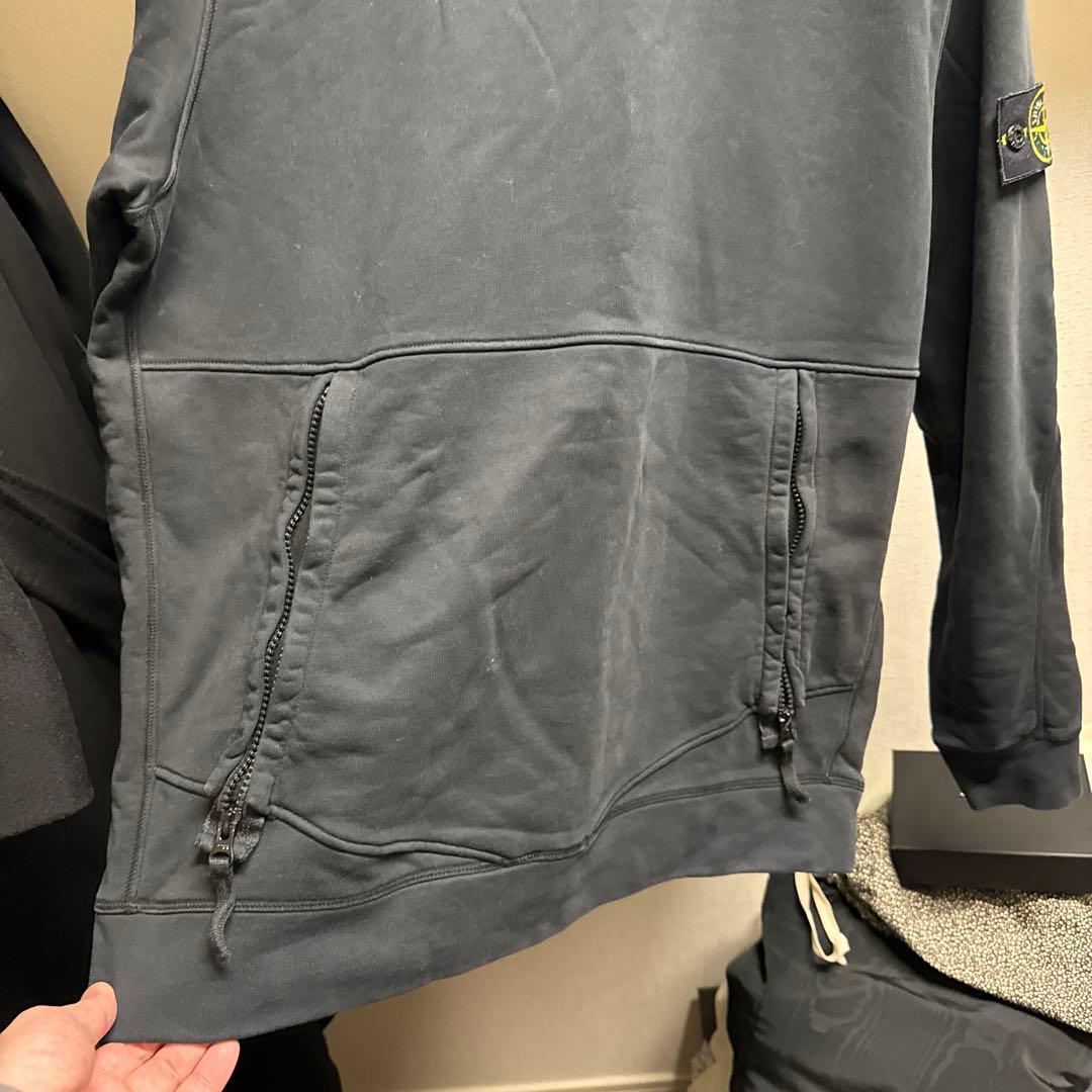 STONE  ブラック トレーナー L