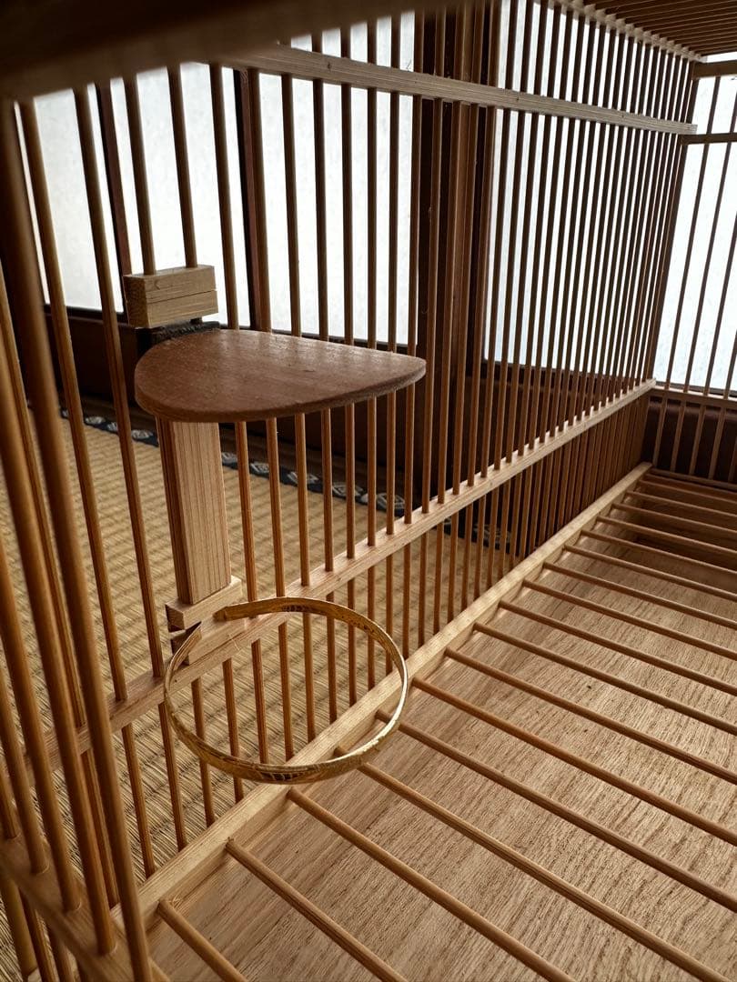 竹製鳥籠 上籠 並籠