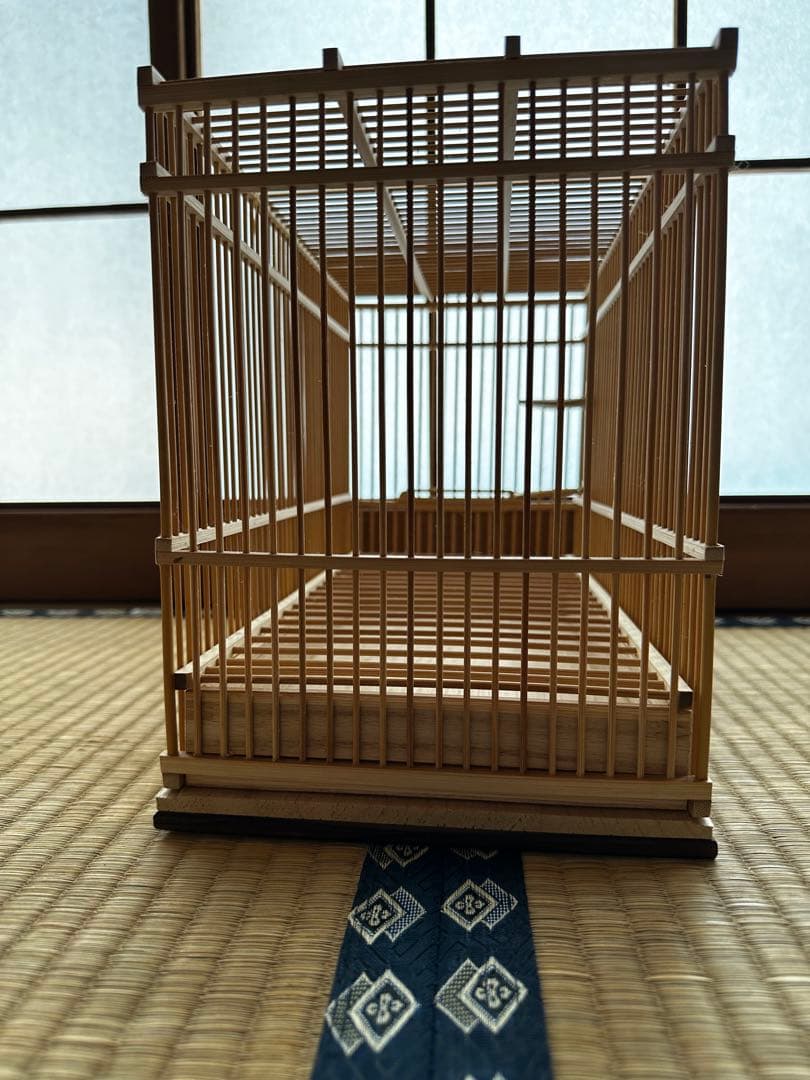 竹製鳥籠 上籠 並籠