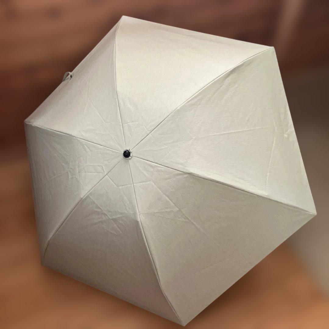 サンバリア100 3段折日傘 グリーン