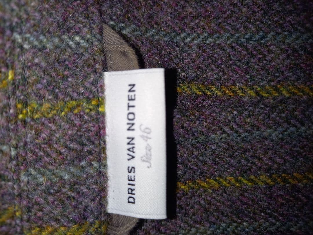 DRIES VAN NOTEN テーラードジャケット サイズ46
