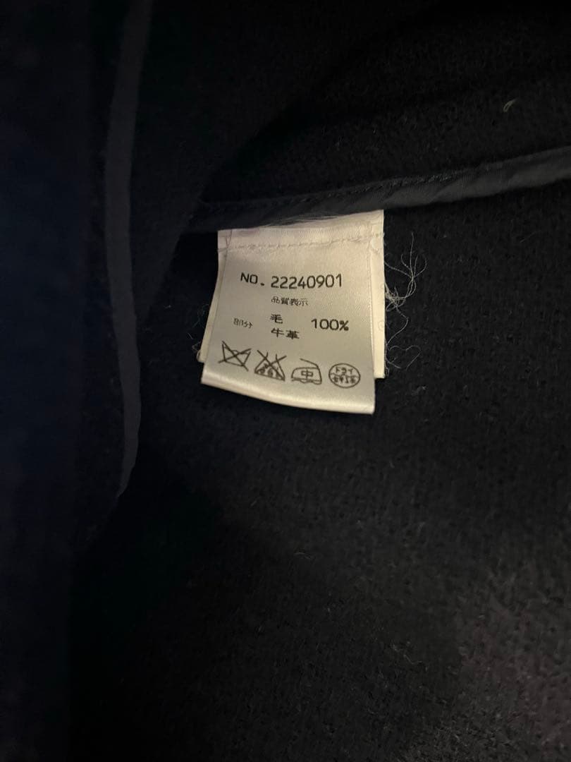 OLD ENGLAND オールドイングランド ダッフルコート　ネイビー　8