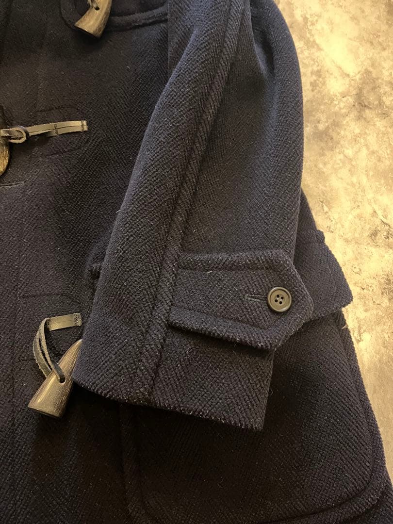 OLD ENGLAND オールドイングランド ダッフルコート　ネイビー　8