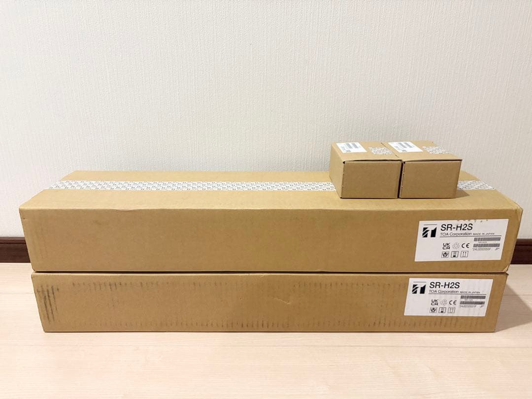 未開封品 TOA製 SR-H2S ラインアレイ スピーカー