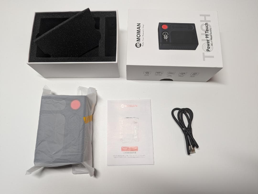 Moman Power 99 Touch Vマウントバッテリー