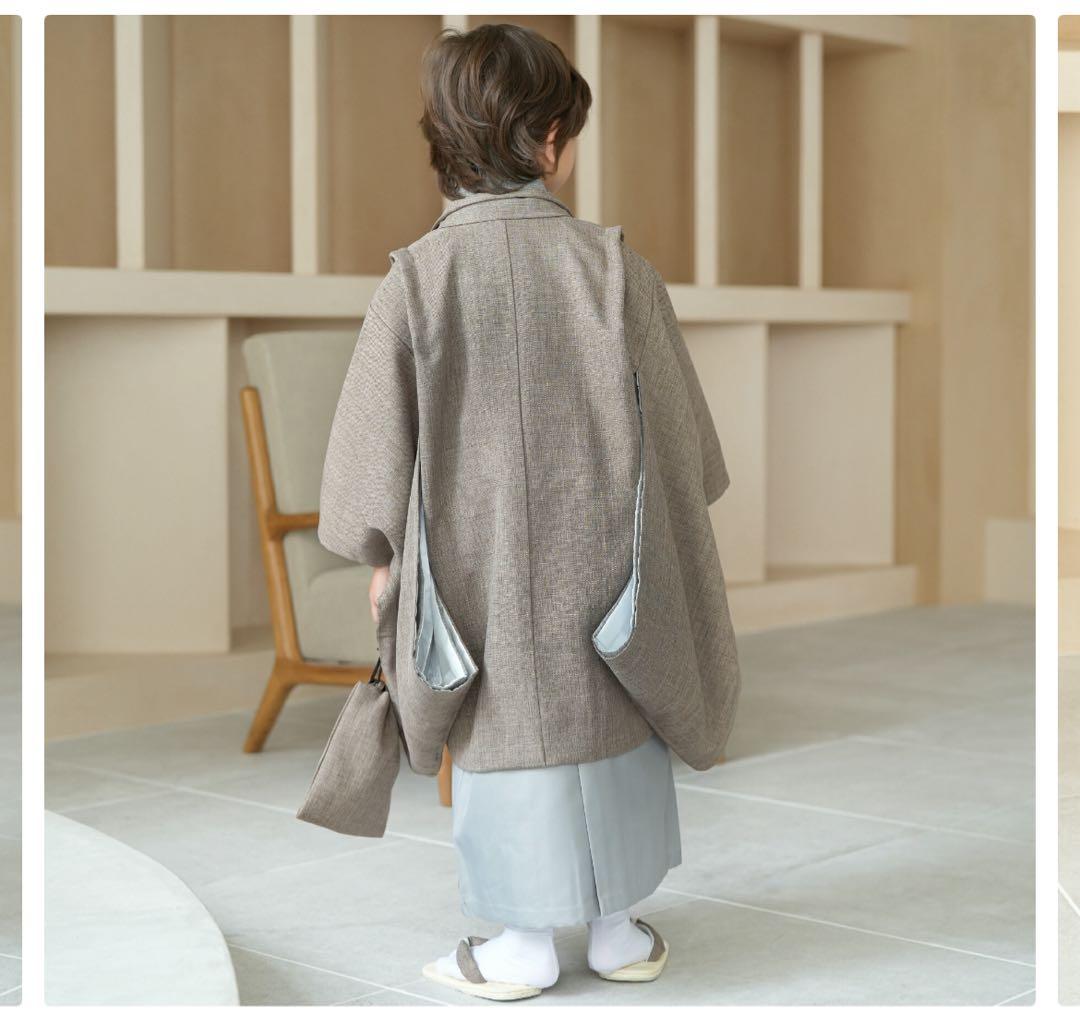 【美品！】七五三　５歳　着物　かぷり　utatane