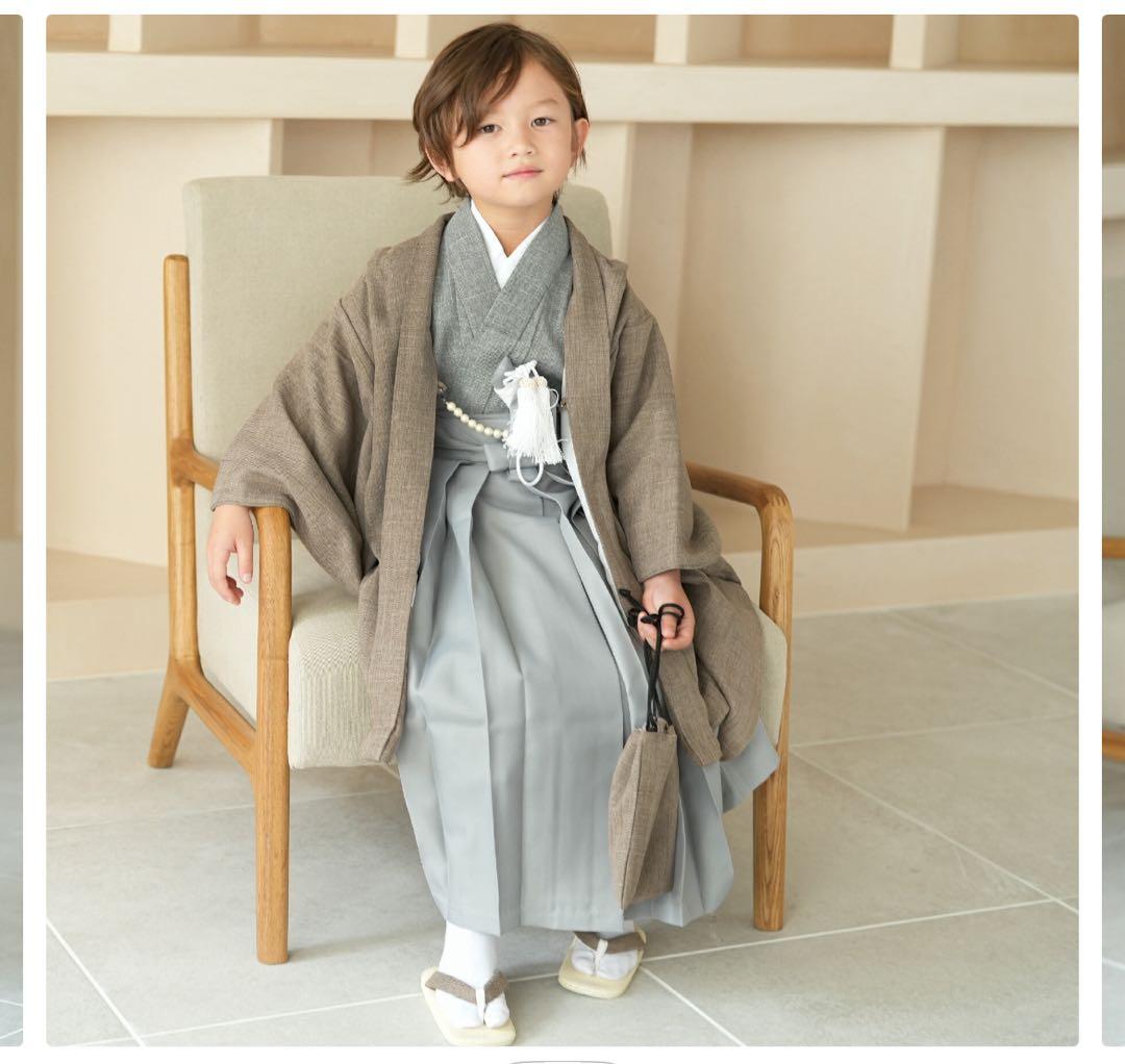 【美品！】七五三　５歳　着物　かぷり　utatane