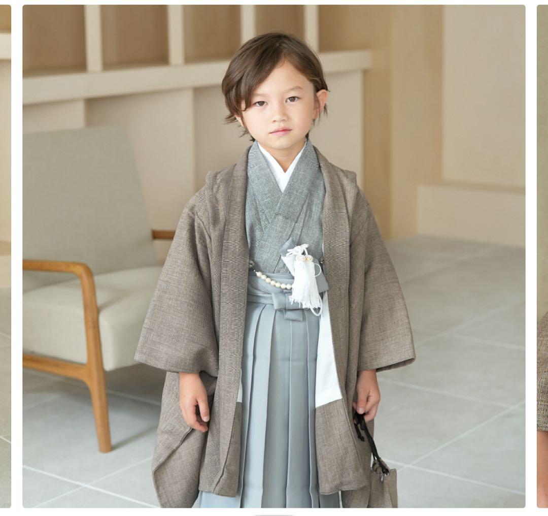 【美品！】七五三　５歳　着物　かぷり　utatane