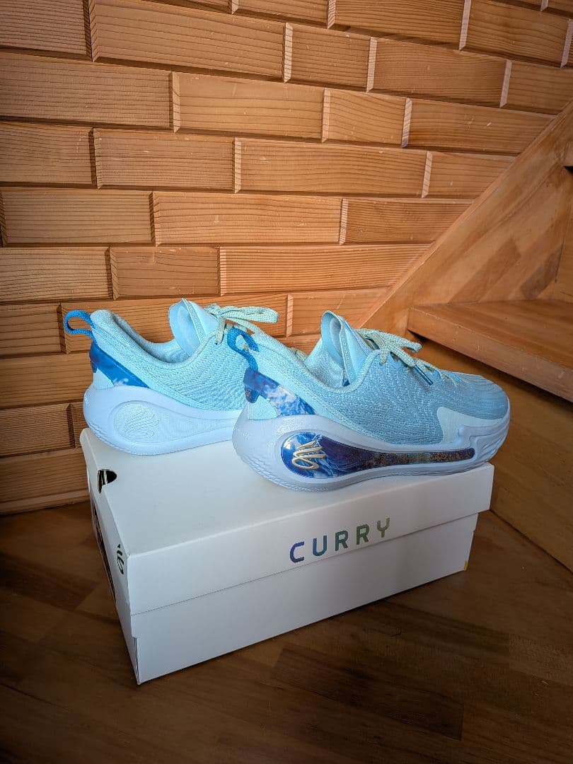 Curry 12 【PISCES】26.5㎝　カリー12　水色　アンダーアーマー