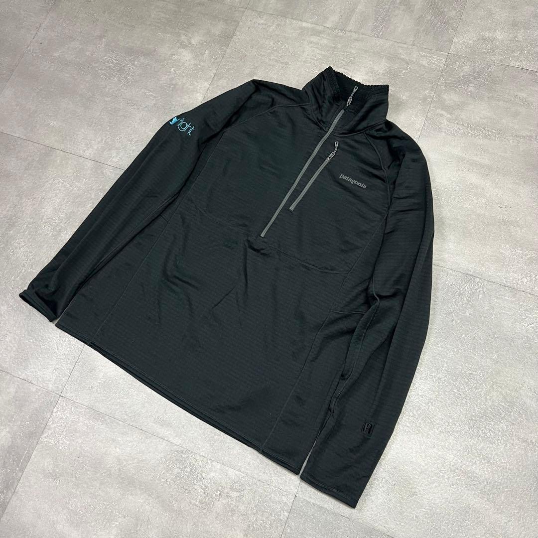 企業物TwitterパタゴニアR1フリースブラック黒テック系レイヤービンテージ