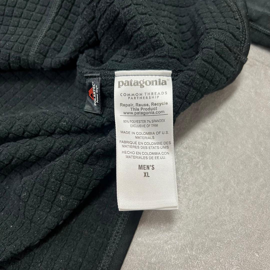 企業物TwitterパタゴニアR1フリースブラック黒テック系レイヤービンテージ