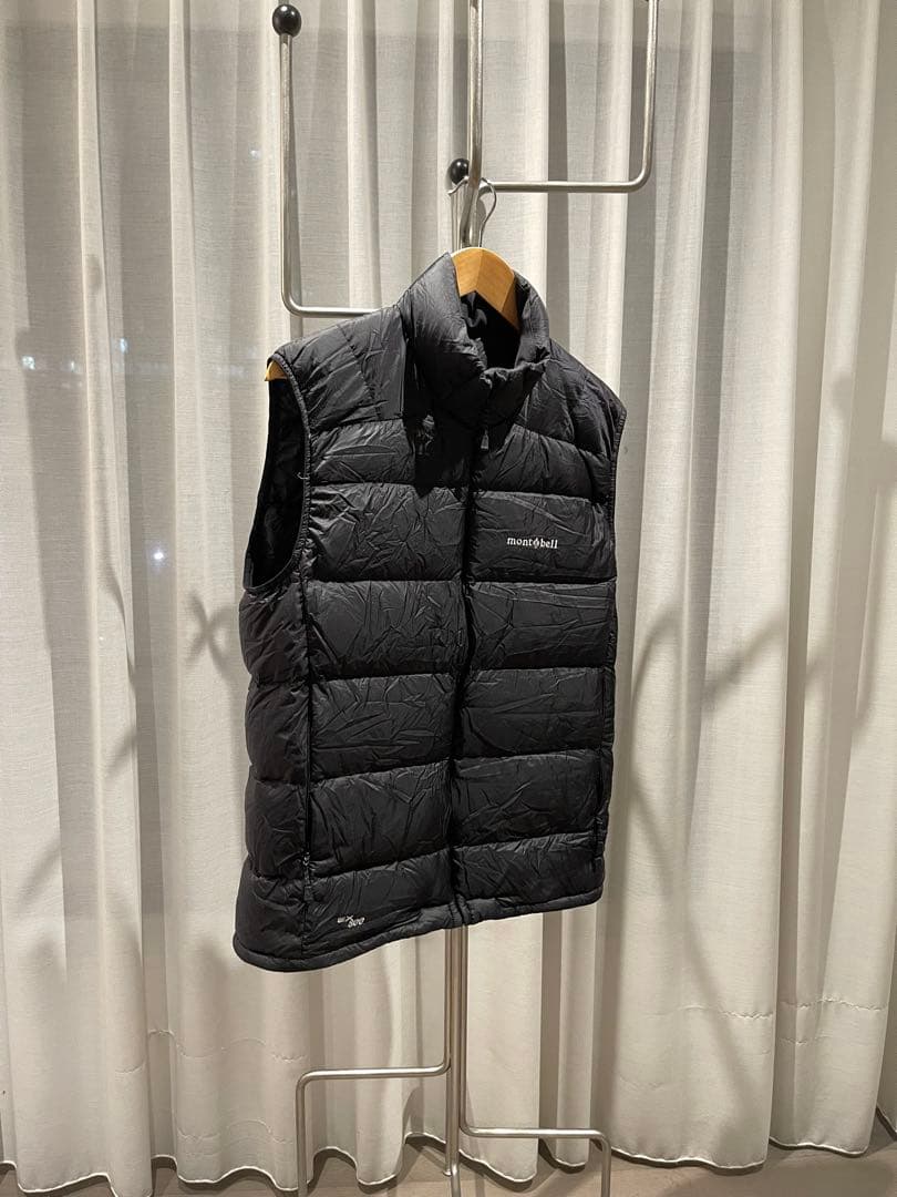 mont-bell ライトアルパインダウンベスト ブラック