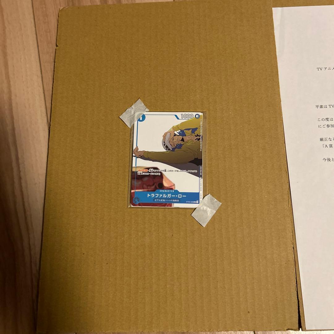 アニワンプロモ当選版 カイドウに挑めTV限定当選紙付き