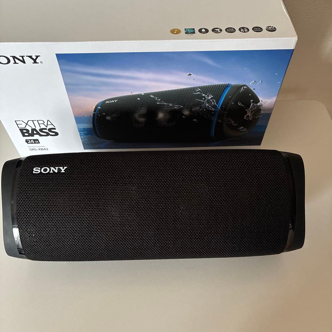 SONY SRS-XB43 ソニー　ワイヤレススピーカー