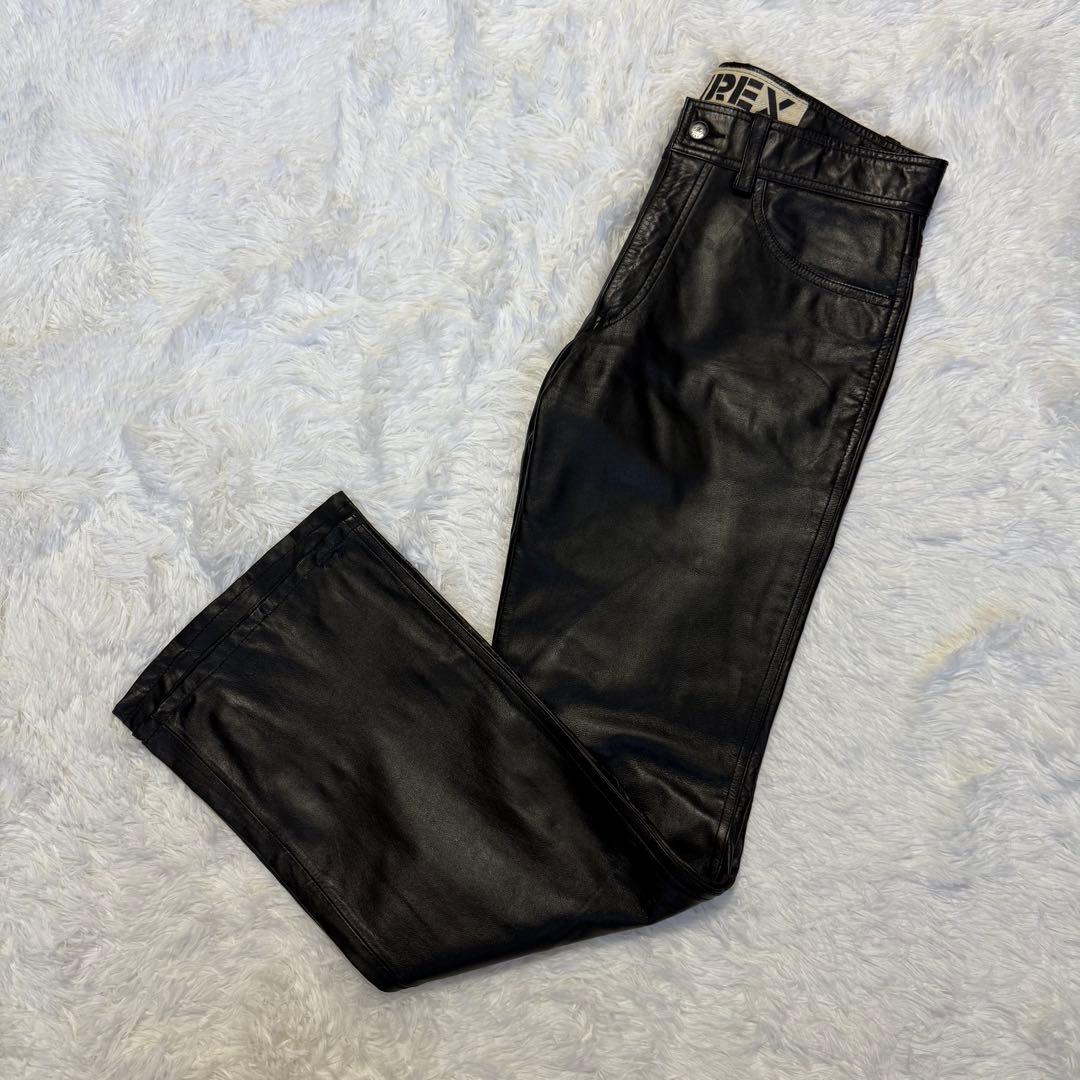 アビレックス　レザーパンツ　牛革　サイズXL