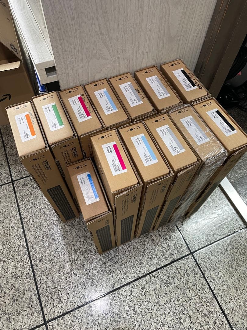 エプソン大判プリンタ用純正インク 13本 + メンテナンスタンク