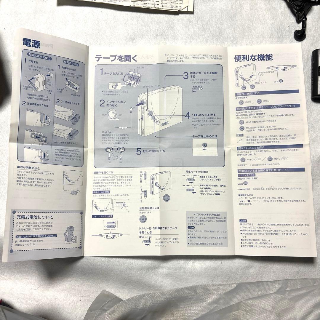 Panasonicステレオカセットプレーヤー　RQ-SX3 未使用品