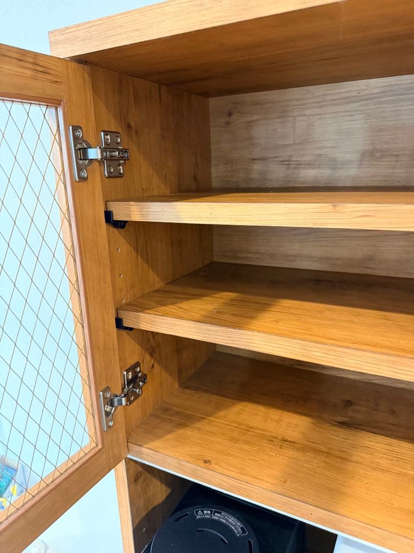 niko and ニコアンド ノワゼット オープンキャビネット キッチンボード