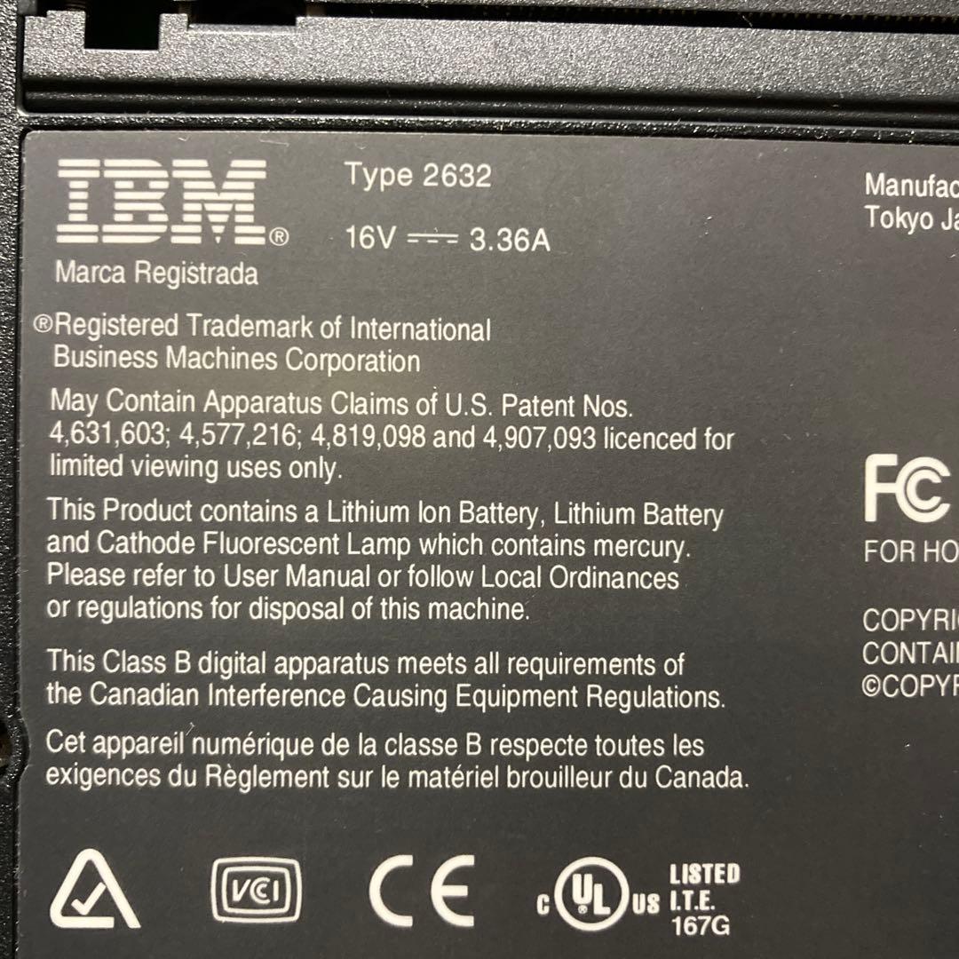 IBM ThinkPad S2632L1J ジャンク