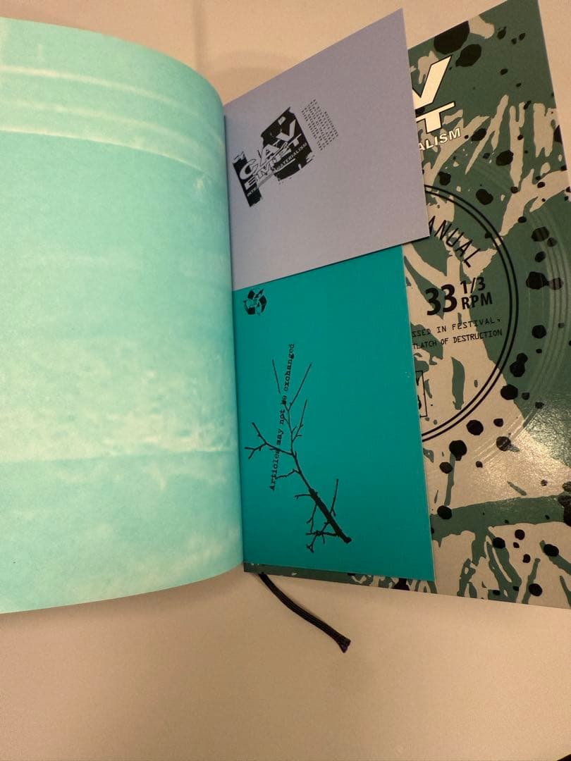 C.E owner's manual ZINE ほぼ未使用 cav empt