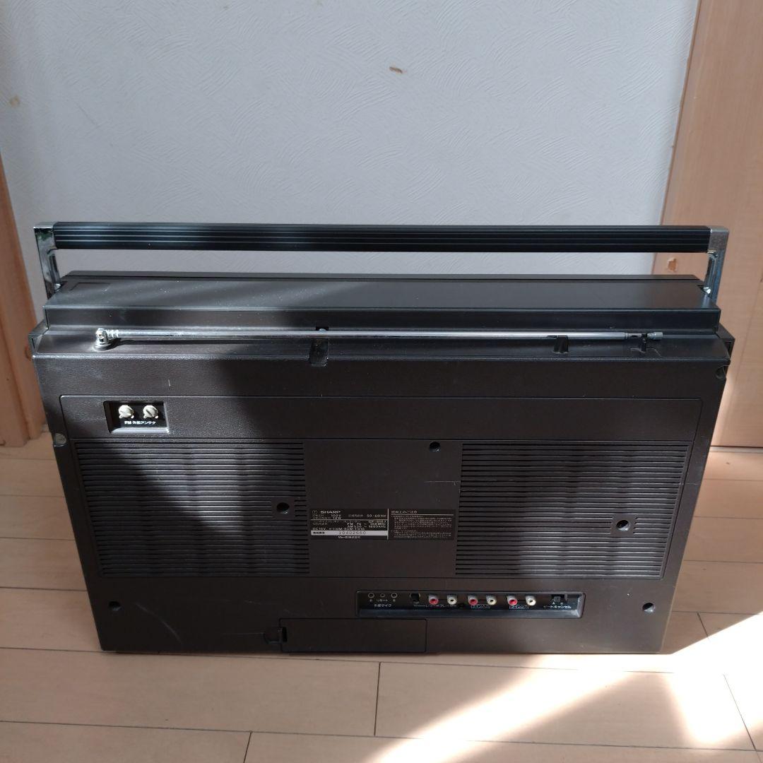 SHARP ダブルカセットプレーヤー