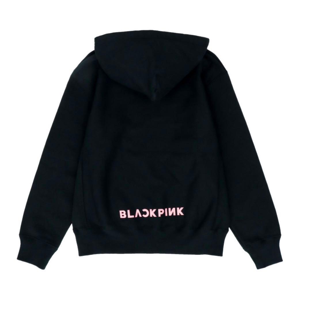 読売ジャイアンツ×BLACKPINK ブラック ロゴ フーディー Sサイズ