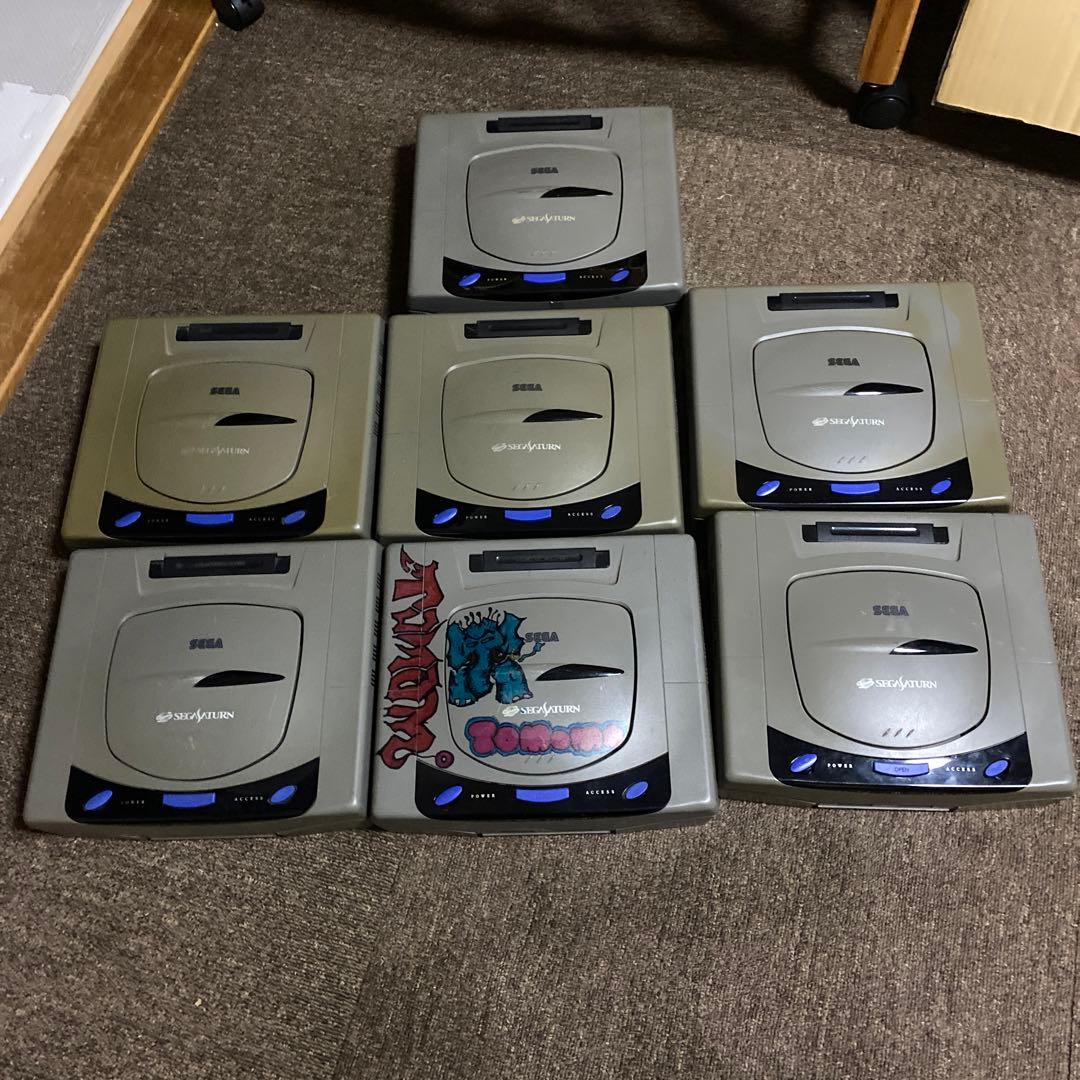 セガサターン ジャンク 動作未確認 本体のみ 7台