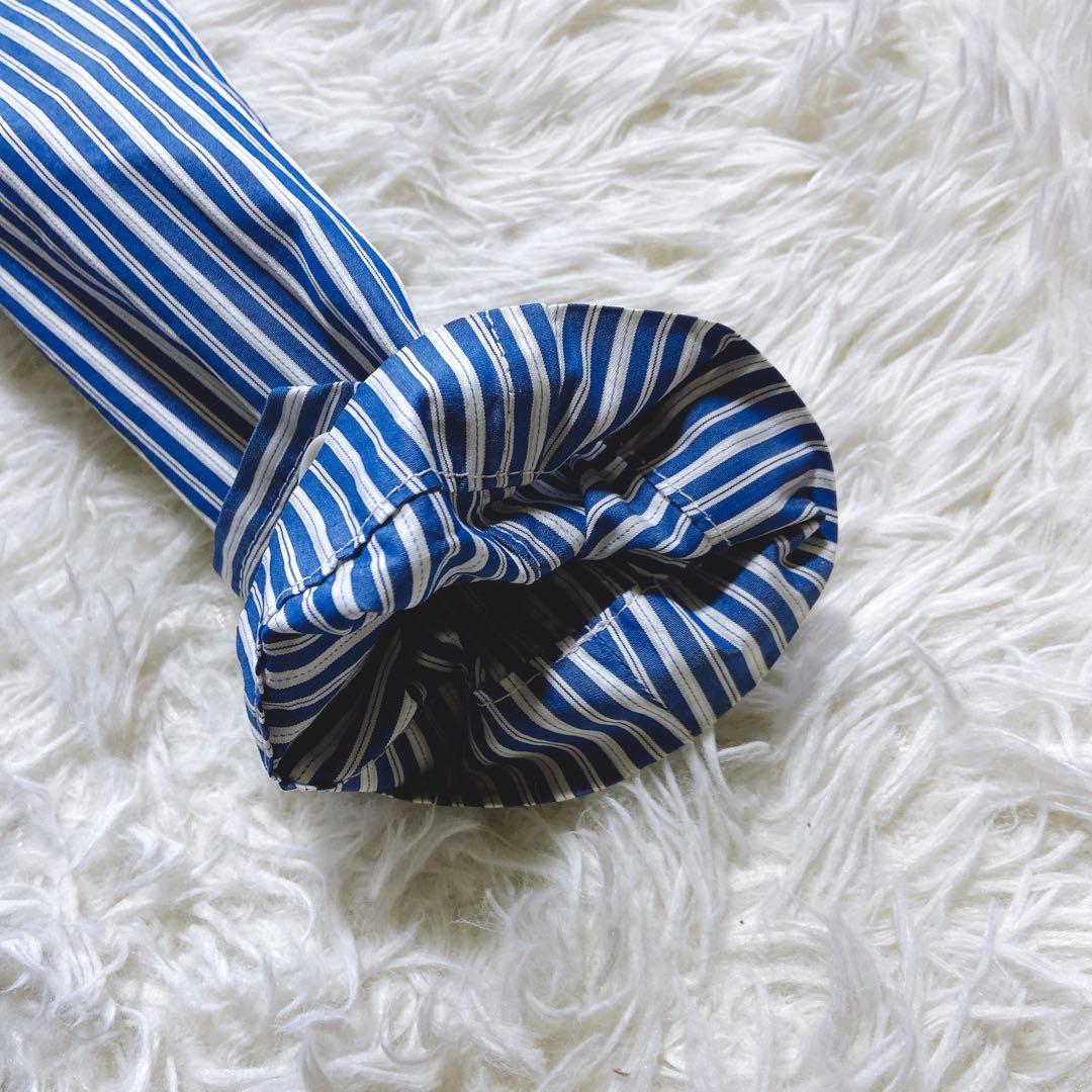 良品⭐️コムデギャルソンオムプリュス　ストライプジャケット　ダブルブレスト　メンズ