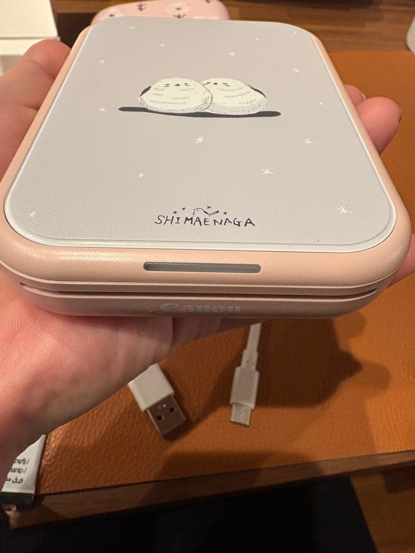 Canon inspic PV-223ピンク シマエナガ