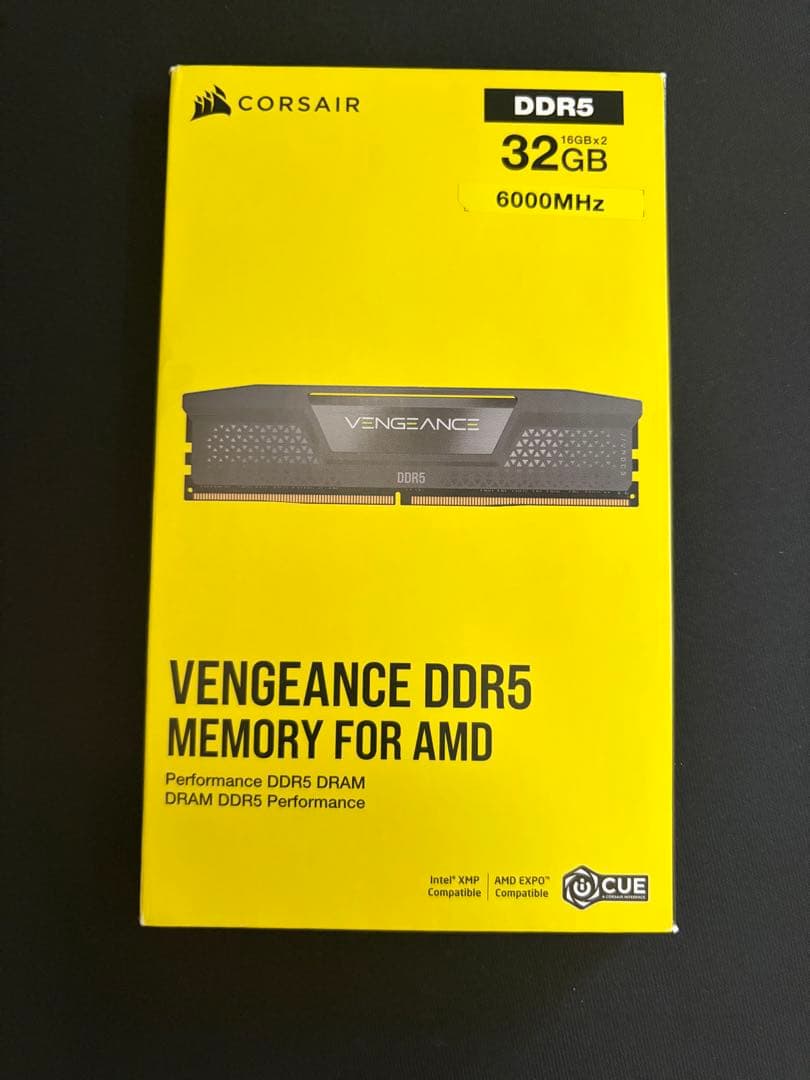 メモリー CORSAIR VENGEANCE DDR5 32GB 6000MHz