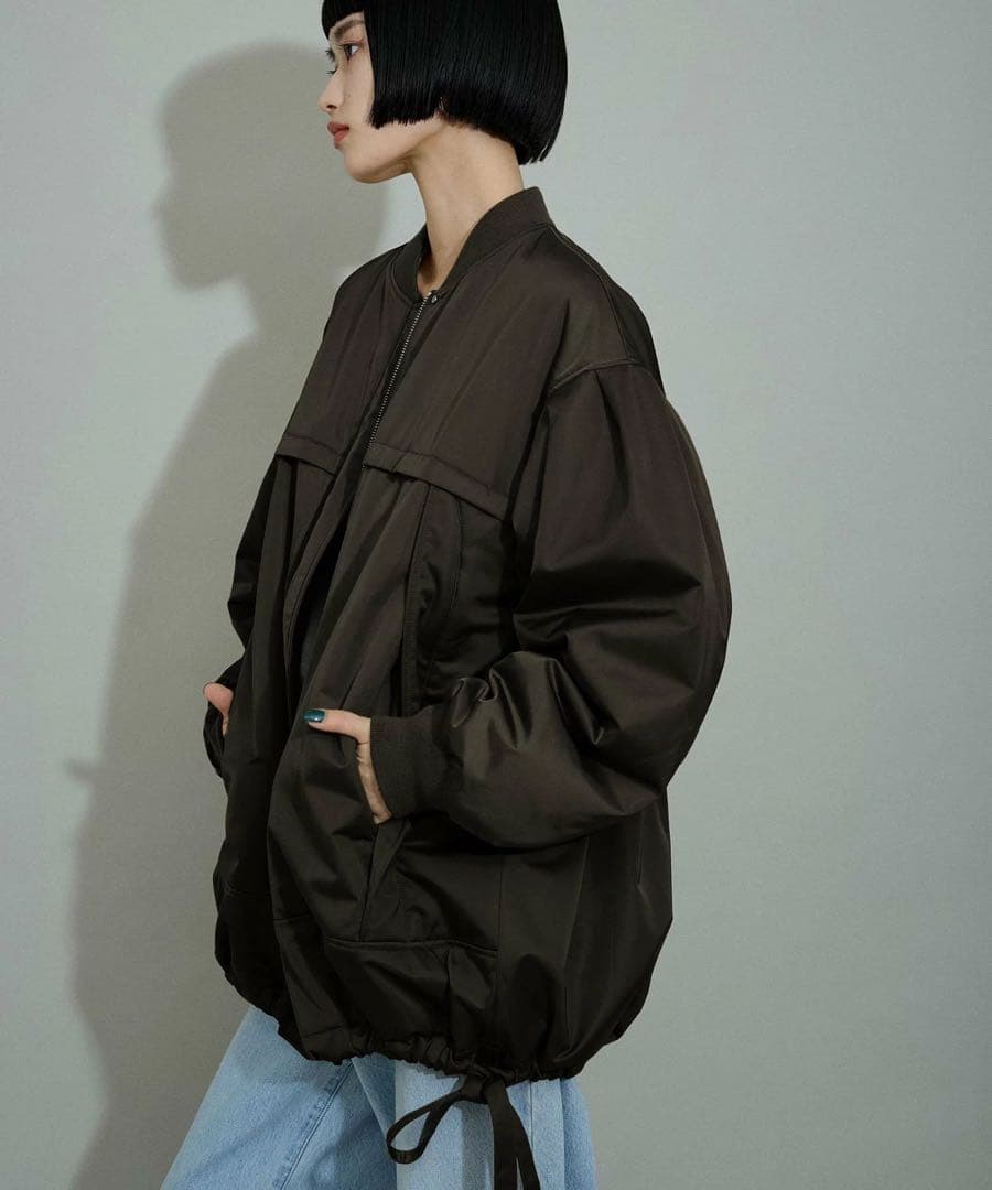 ADAM ET ROPE AER ブラウンジャンパー