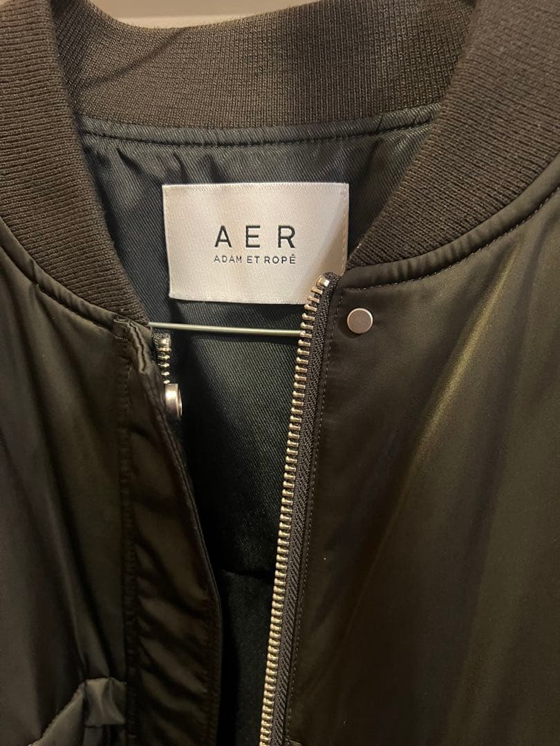 ADAM ET ROPE AER ブラウンジャンパー