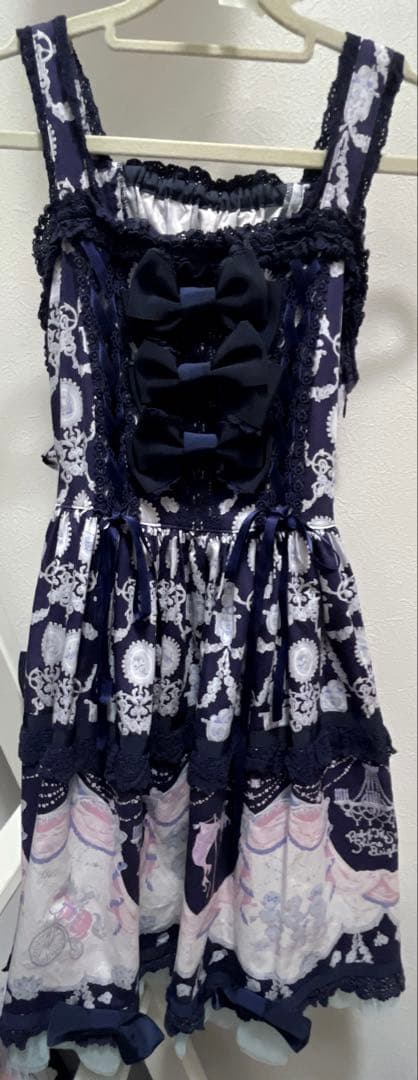 BABY サーカス柄JSK ＆ ボンネットセット