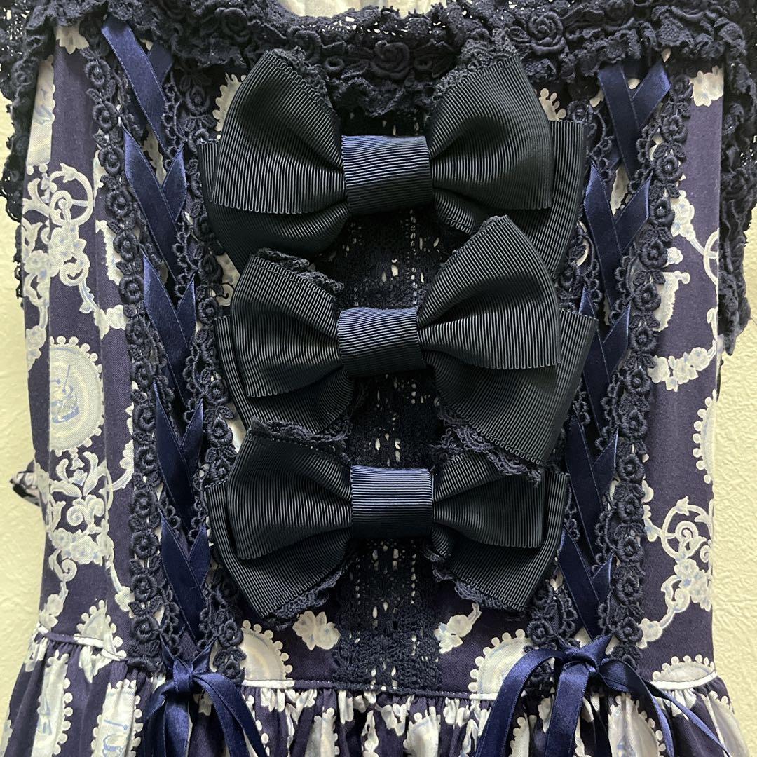 BABY サーカス柄JSK ＆ ボンネットセット